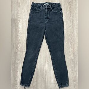 Good American Dark Gray Skinny Jeans